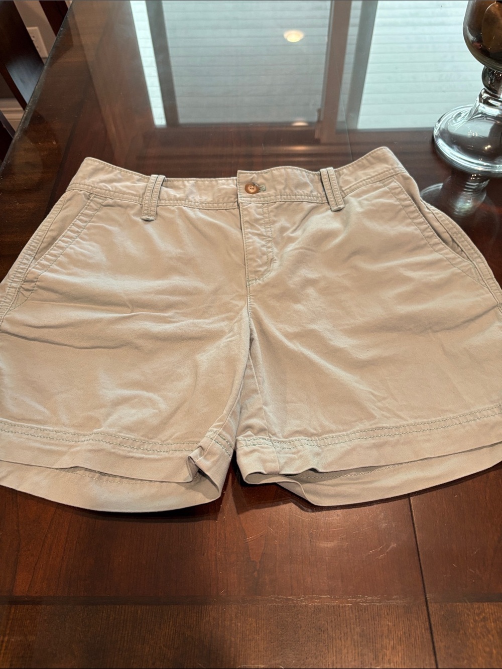 Eddie Bauer Women's sage green Cargo Shorts